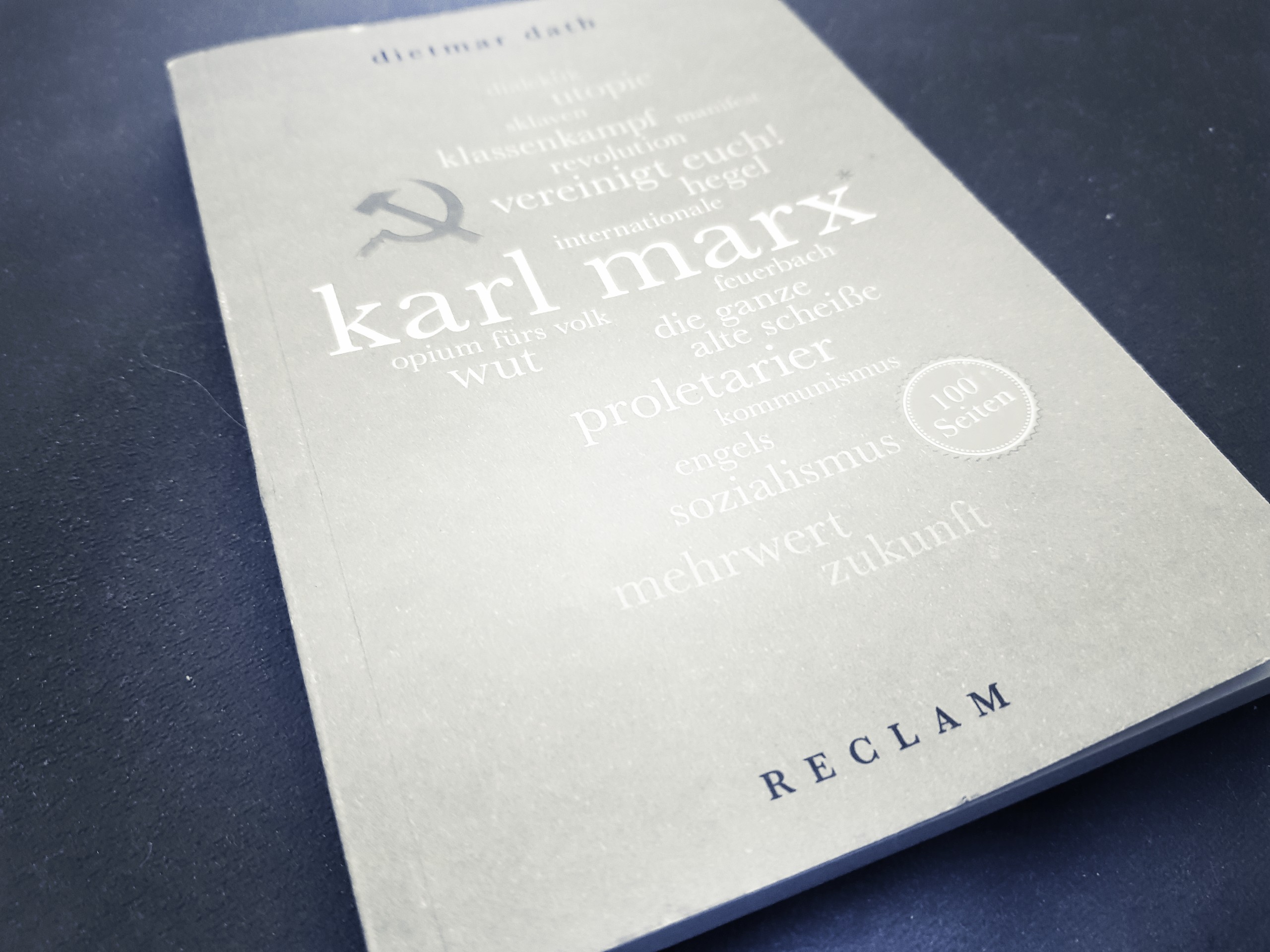 [Rezension] Dietmar Dath – 100 Seiten Karl Marx