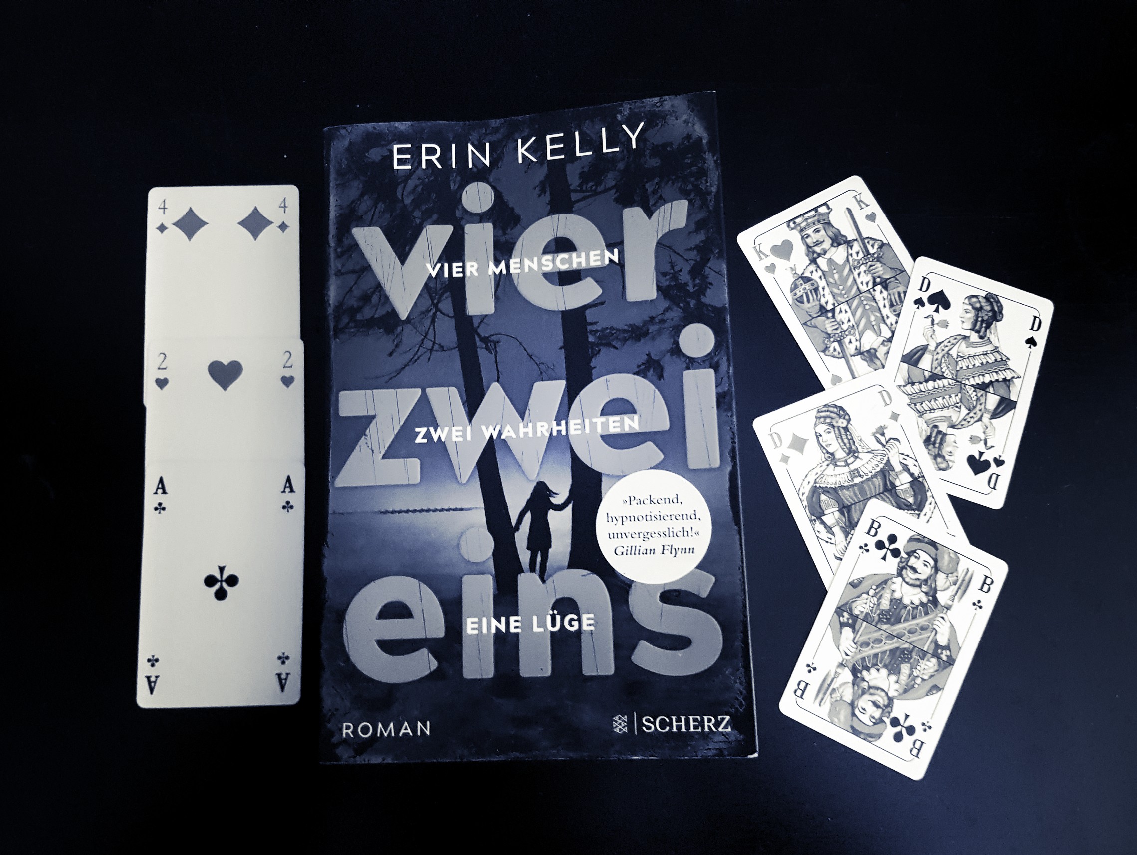 [Rezension] Erin Kelly – vier. zwei. eins.