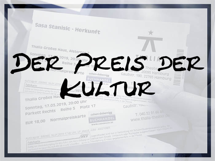 [Federlesen] Der Preis der Kultur