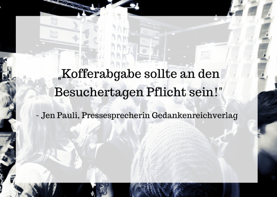 "Kofferabgabe sollte an den Besuchertagen Pflicht sein!"