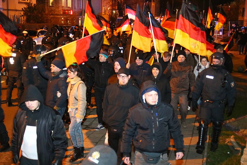 Nazi Demonstration in Rostock